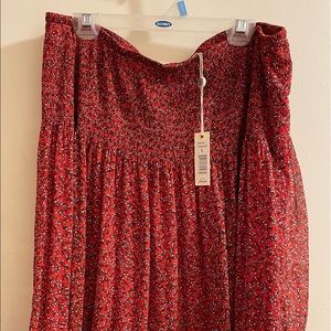 Max Studio elastic waist skirt